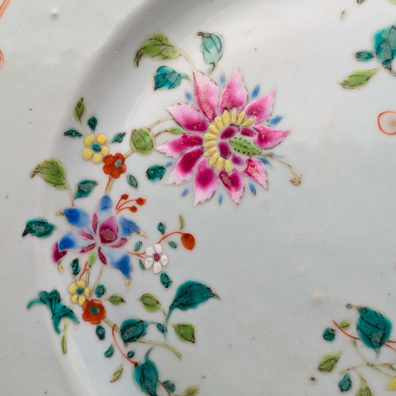 Plato Chino Periodo Yonzheng (1723-1735)