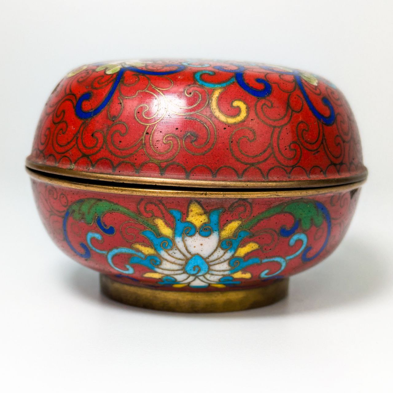 Caja de Cloisonné Chino Periodo Primera República China (1911-1949)