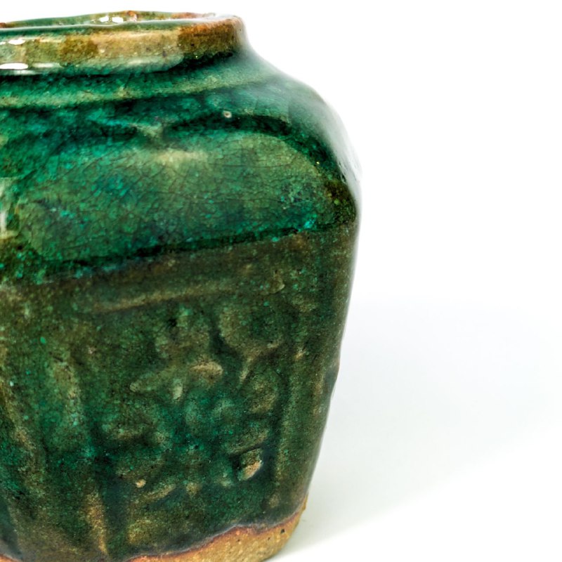 Pareja de Tarros de Jengibre de Shiwan, China c.1940