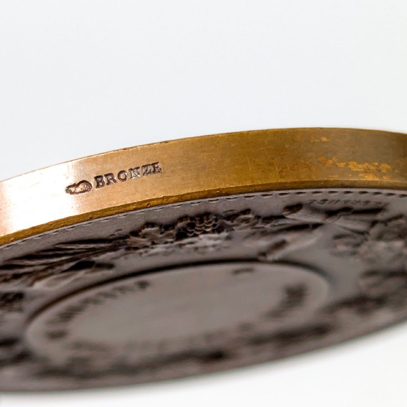 LOTE000339_03-1.jpg Medalla Francesa Societé d'Agriculture de Louhans de Jean Lagrange