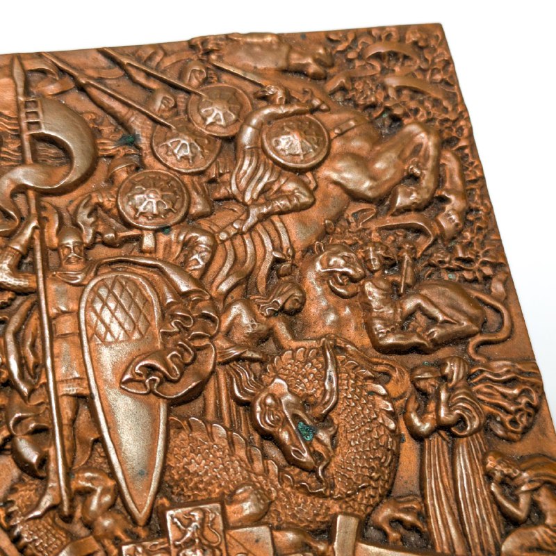 LOTE000341_02-1.jpg Medalla Francesa La Durandal 1953 Firmada R.Delabarre