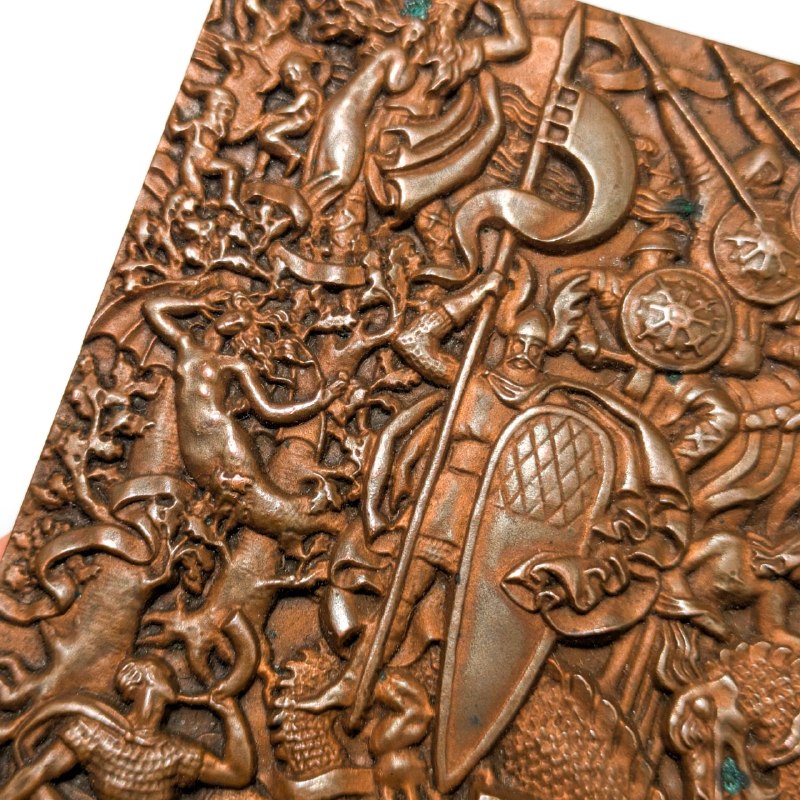 LOTE000341_04-1.jpg Medalla Francesa La Durandal 1953 Firmada R.Delabarre