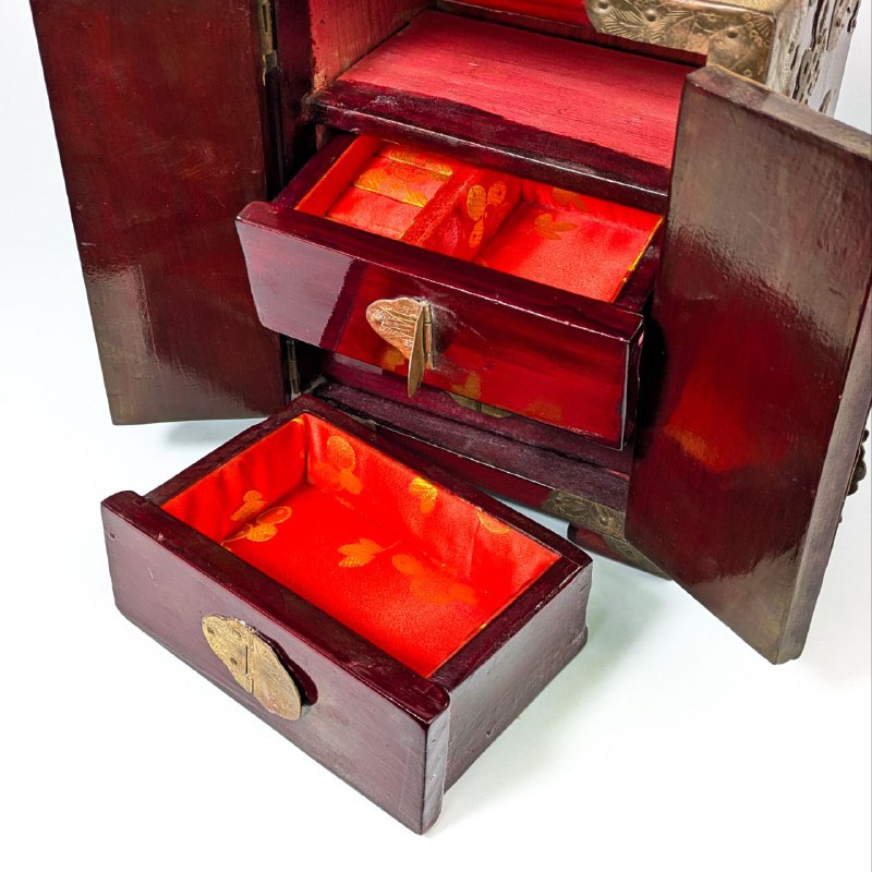 Joyero Chino de laca de Fujian c.1960