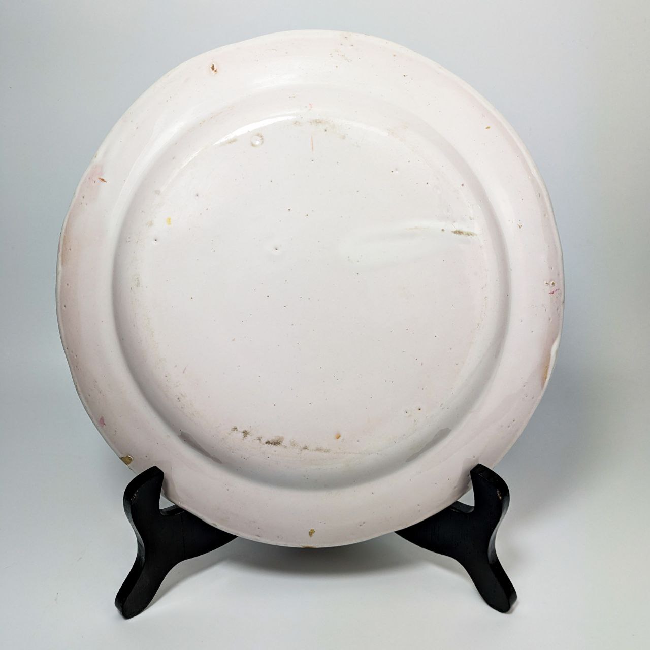 Plato de Cerámica de Les Islettes, Lorena Francia c.1780