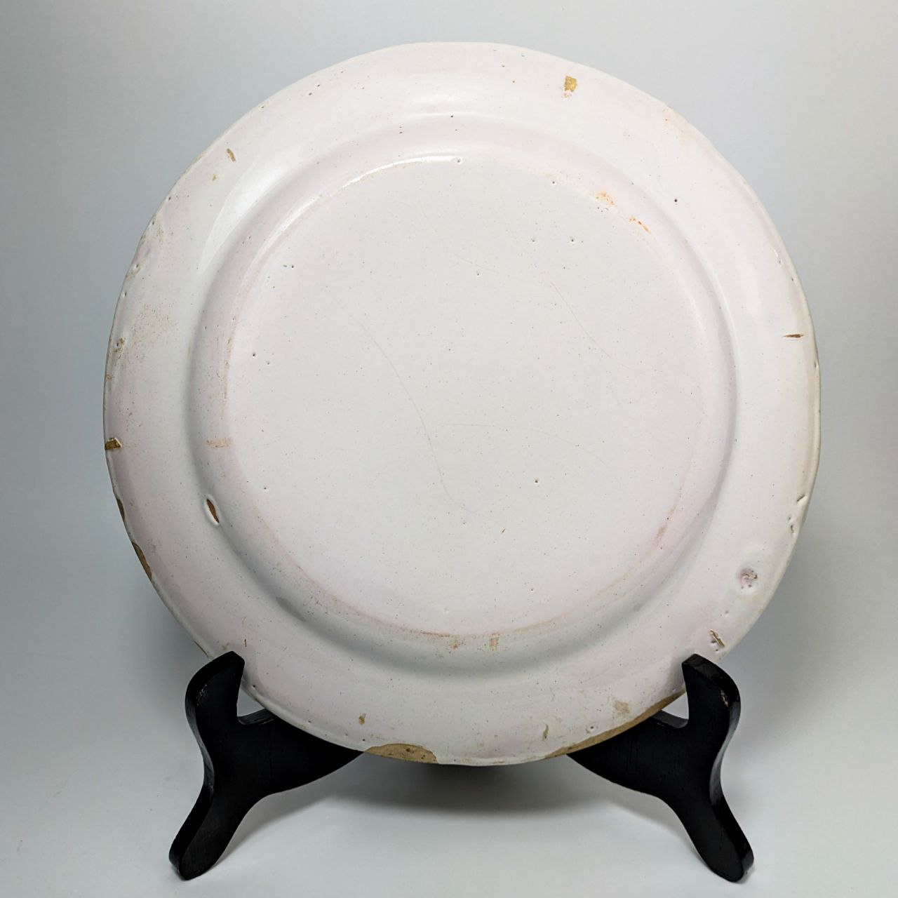 Plato de Cerámica de Les Islettes, Lorena Francia c.1780