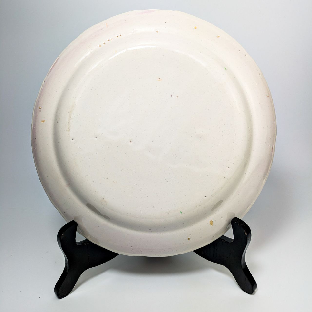 Plato de Cerámica de Les Islettes, Lorena Francia c.1780