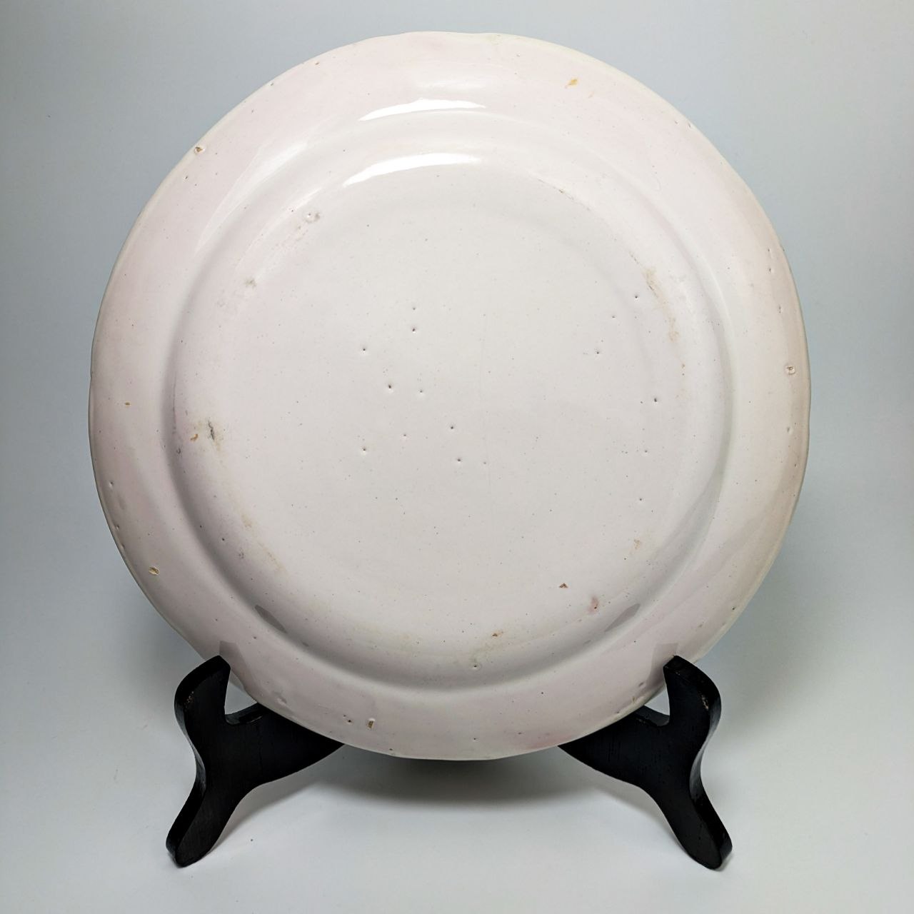 Plato de Cerámica de Les Islettes, Lorena Francia c.1780