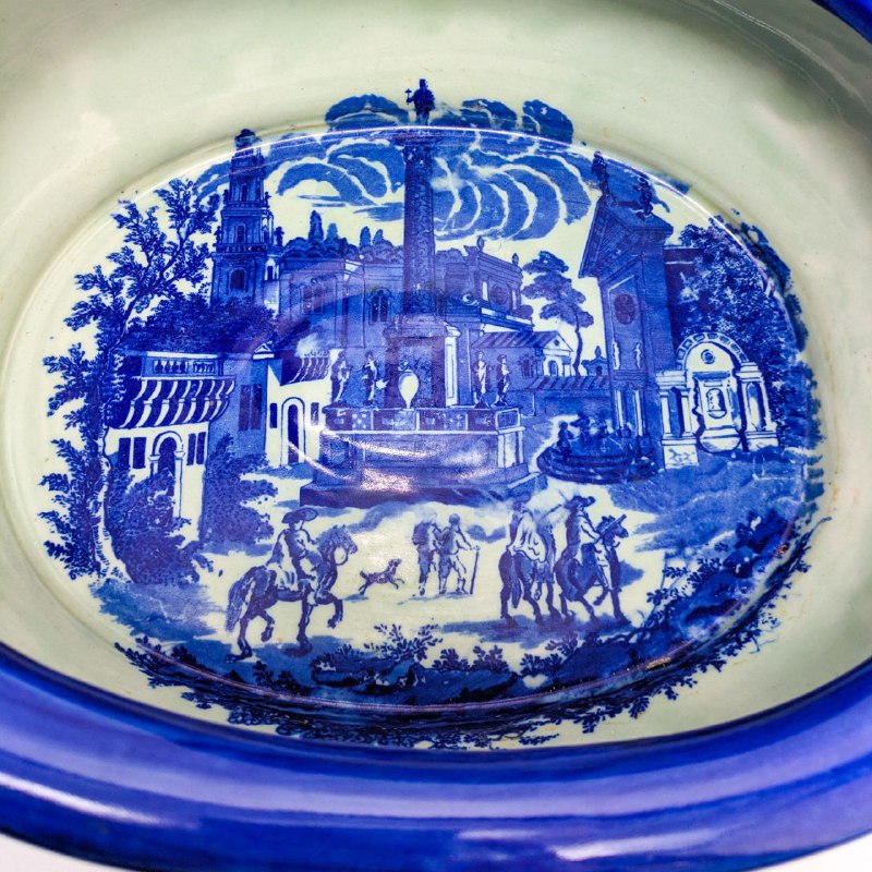 Antigua Jardinera Victoria Ware Ironstone, Inglaterra s.XX