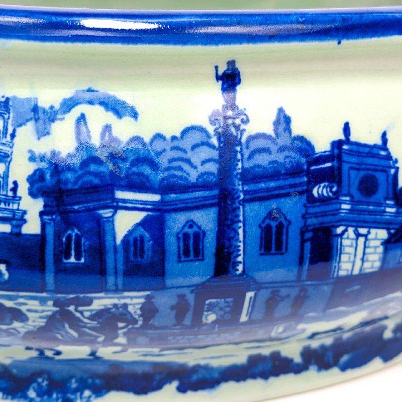 Antigua Jardinera Victoria Ware Ironstone, Inglaterra s.XX