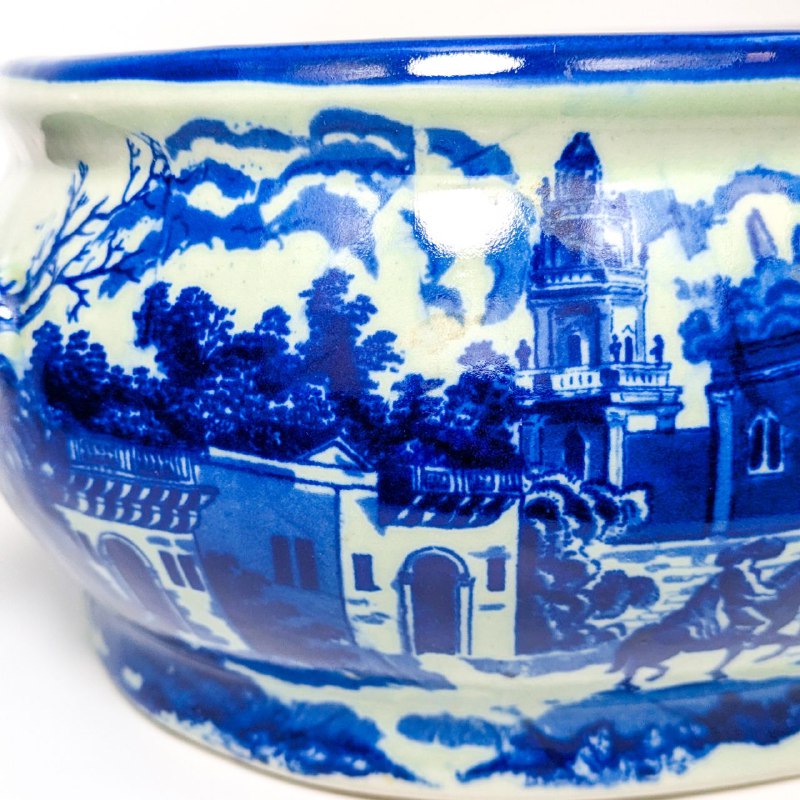 Antigua Jardinera Victoria Ware Ironstone, Inglaterra s.XX