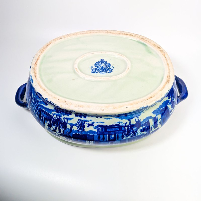 Antigua Jardinera Victoria Ware Ironstone, Inglaterra s.XX