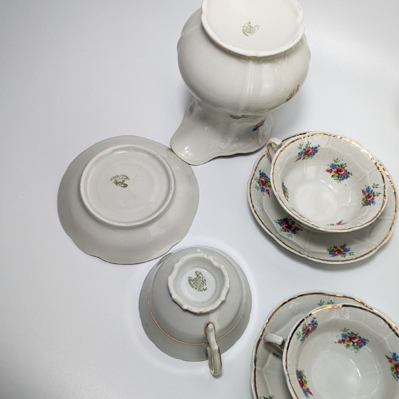 Juego de té de Mah Vigo Santa Clara