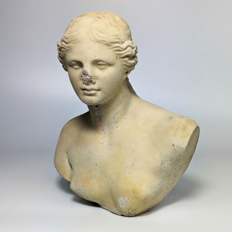 Escultura de Busto de la Venus de Milo
