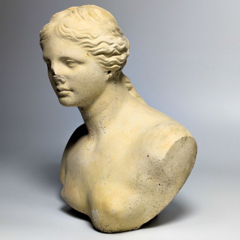 Escultura de Busto de la Venus de Milo