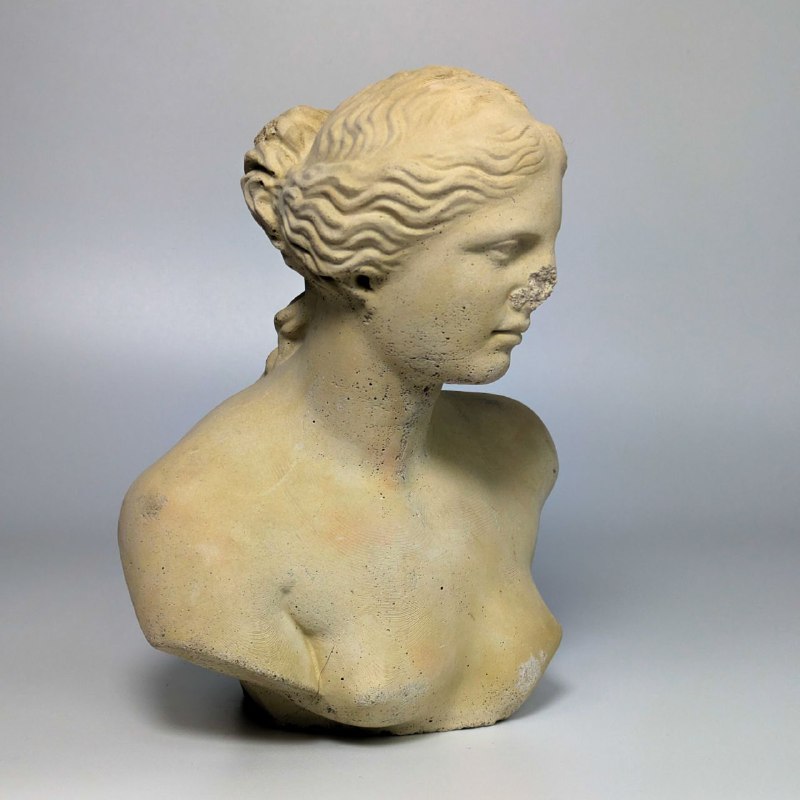 Escultura de Busto de la Venus de Milo