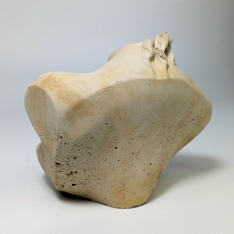 Escultura de Busto de la Venus de Milo roto