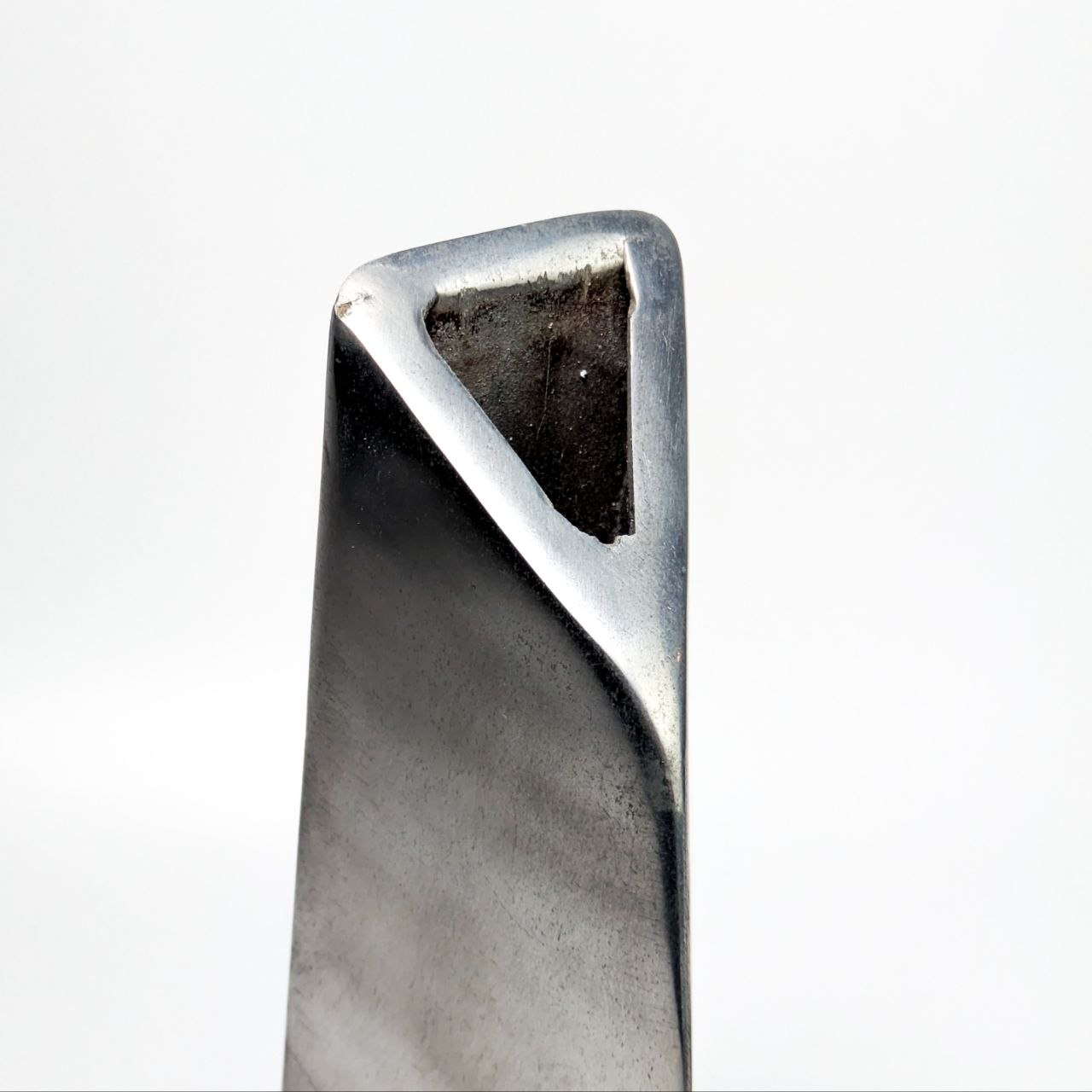 Jarrón Brutalista de Aluminio c.1970