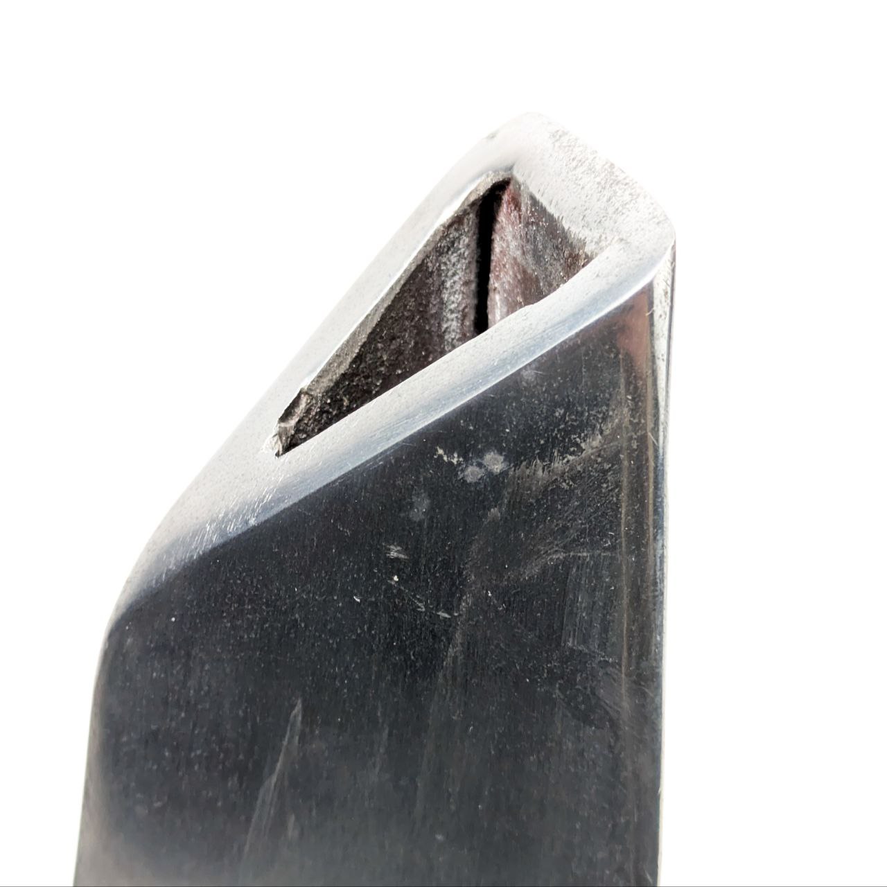 Jarrón Brutalista de Aluminio c.1970