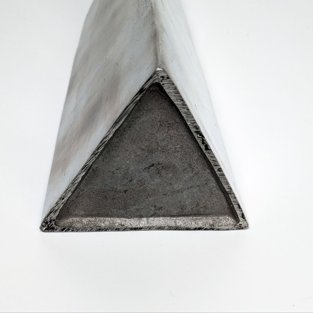 Jarrón Brutalista de Aluminio c.1970