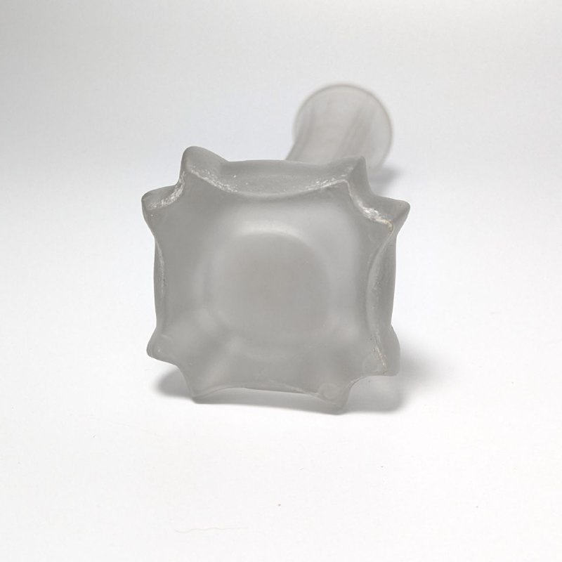 LOTE000382_04-1.jpg Jarrón para tulipa Vidrio esmerilado Art Decó, Francia c.1930