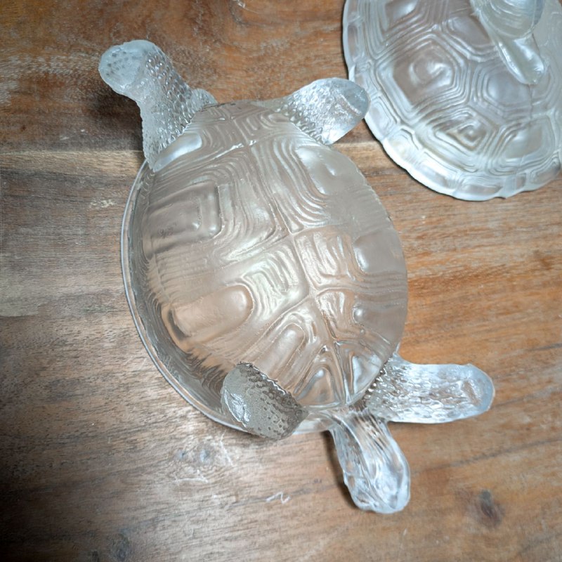 LOTE000383_05-1.jpg Mantequillera de vidrio tortuga Vallérysthal & Portieux, Francia c.1907