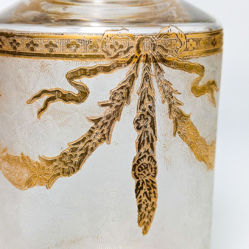 LOTE000385_03-1.jpg Frasco de Perfume Cristal Saint Louis Francia s.XIX