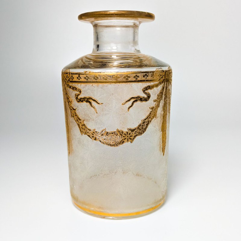 LOTE000385_07-1.jpg Frasco de Perfume Cristal Saint Louis Francia s.XIX