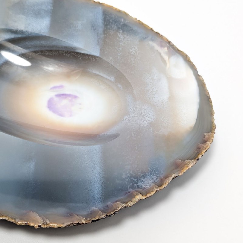 Cenicero de mineral de Ágata