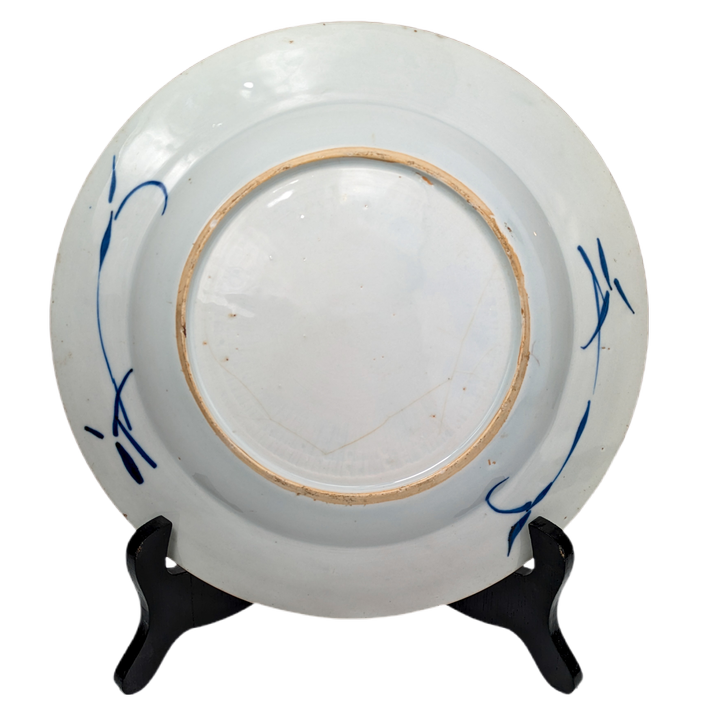 Plato Imari, China, Dinastía Qing, Periodo Kangxi (1662-1722)