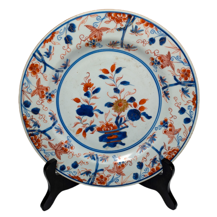 Plato Imari, China, Dinastía Qing, Periodo Kangxi (1662-1722)