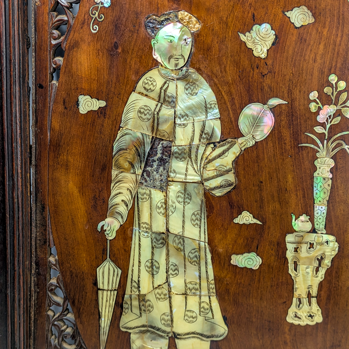 Panel con Nácar, Vietnam c.1880