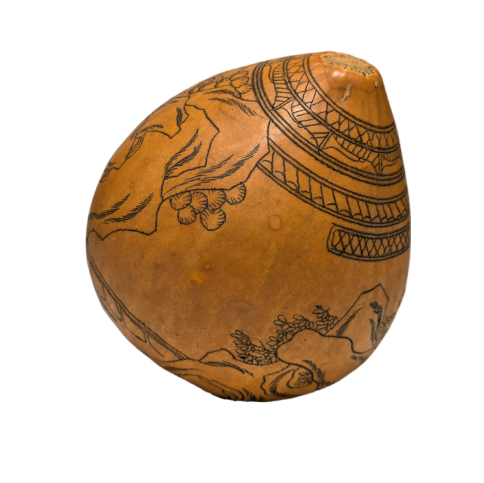 Calabaza de Lanzhou grabada, China, Primera República China (1911-1949)