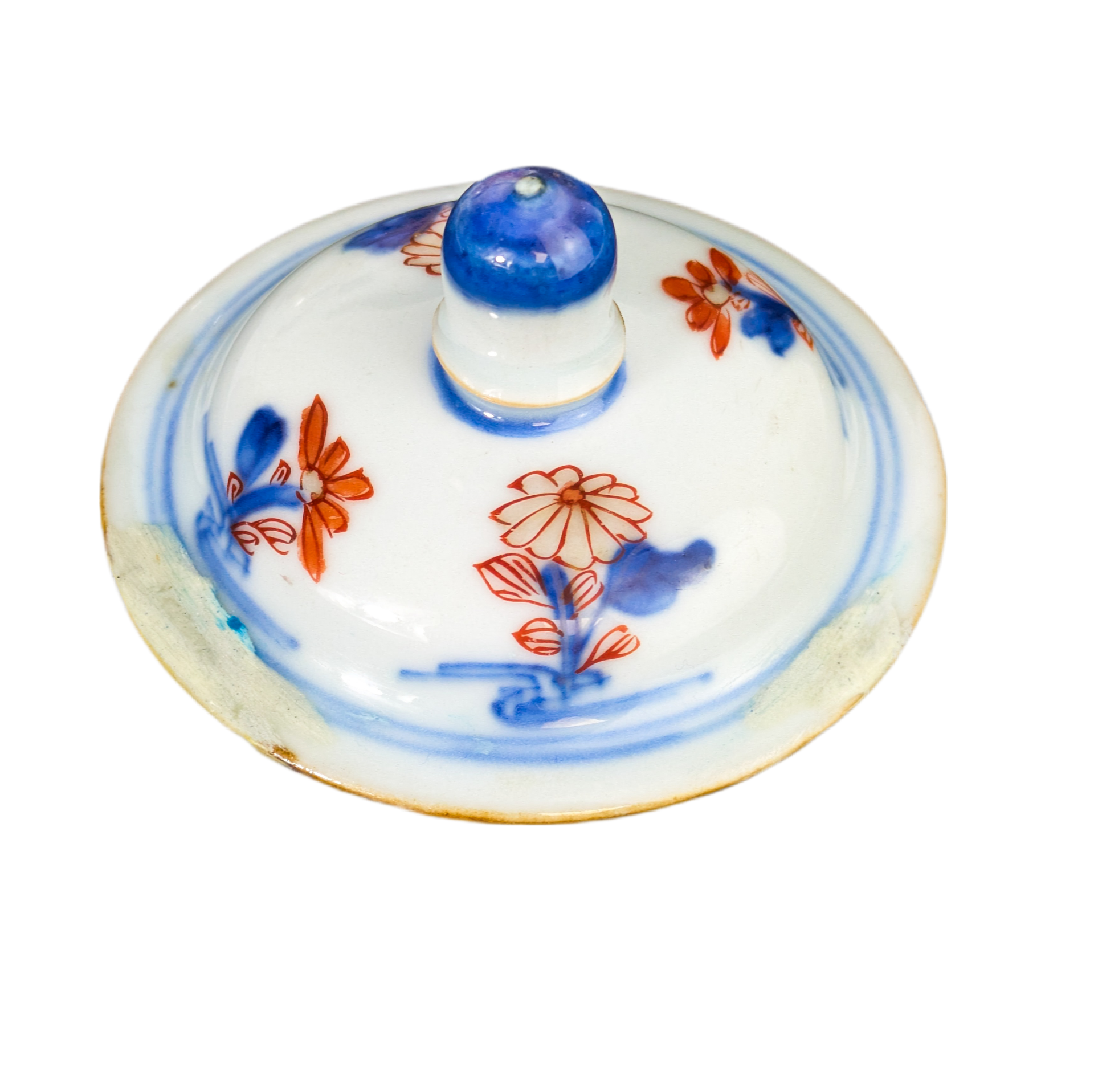 Tetera de porcelana imari, China, Dinastía Qing periodo Kangxi (1662-1722)