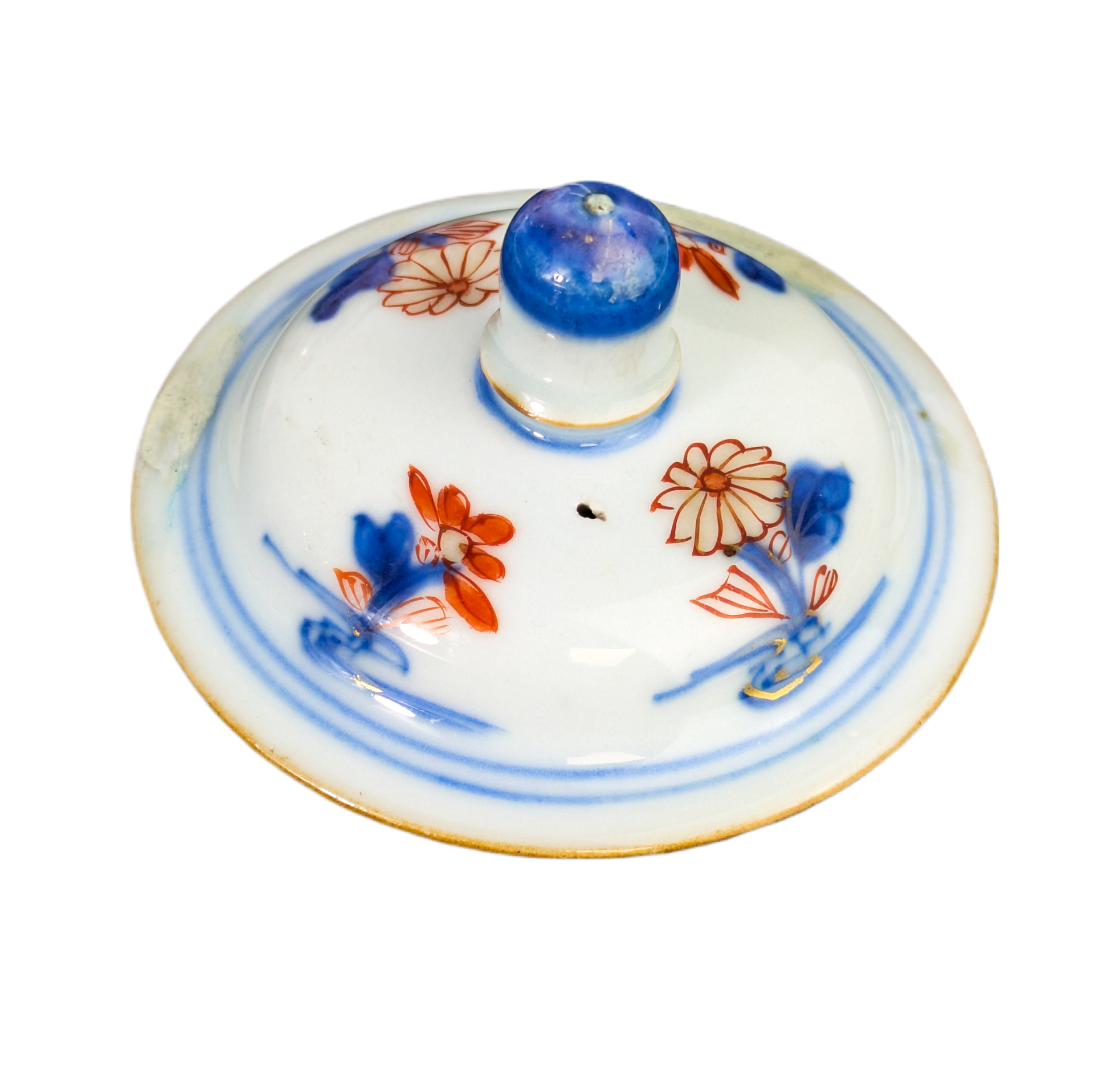 Tetera de porcelana imari, China, Dinastía Qing periodo Kangxi (1662-1722)
