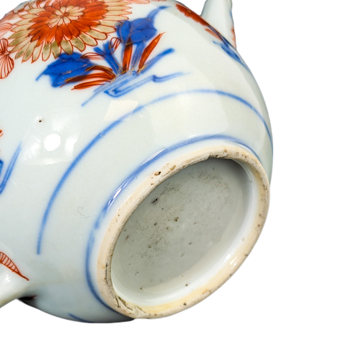 Tetera de porcelana imari, China, Dinastía Qing periodo Kangxi (1662-1722)