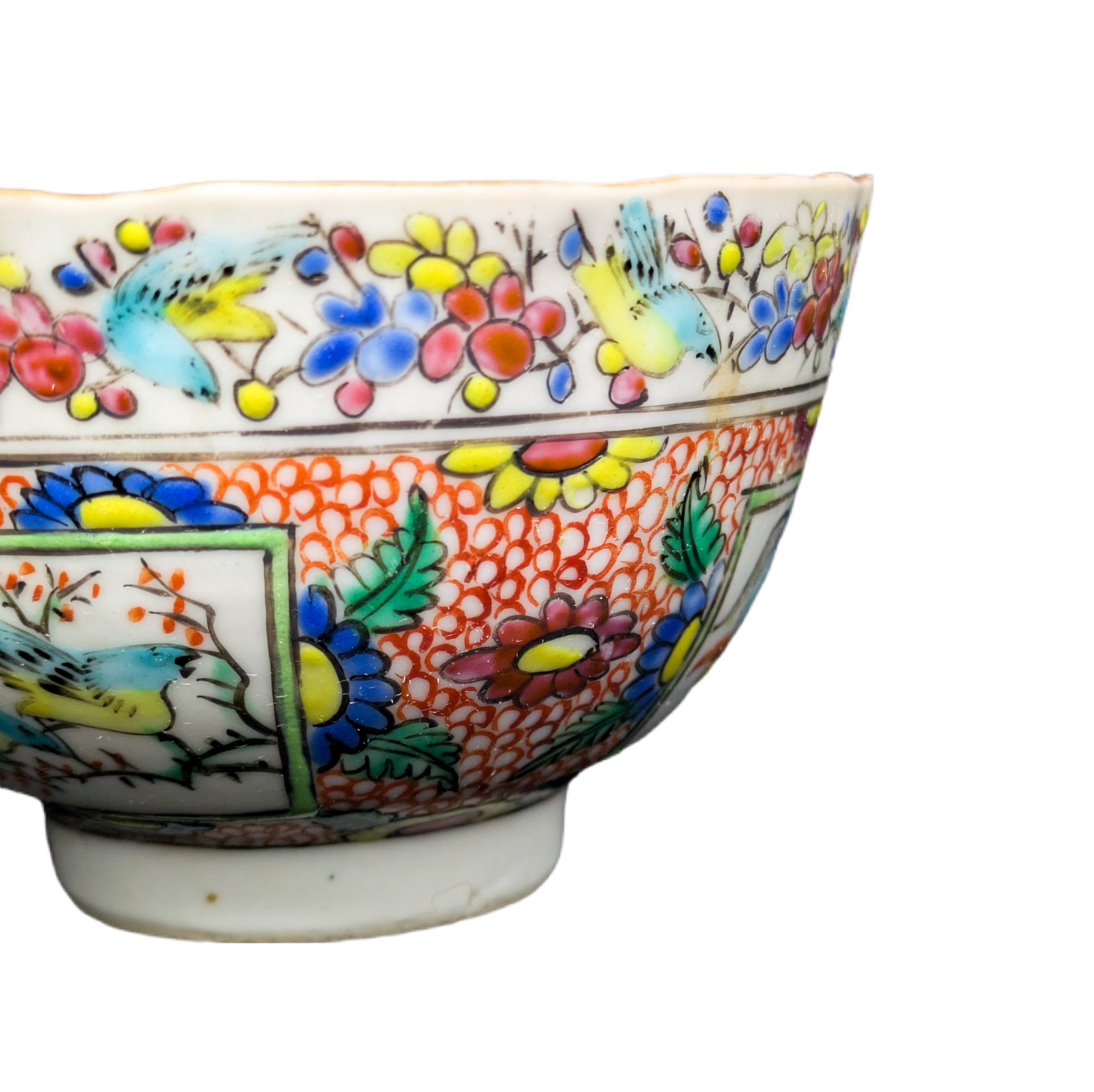 Taza con platillo, China, Dinastía Qing periodo Tongzhi (1861-1875)