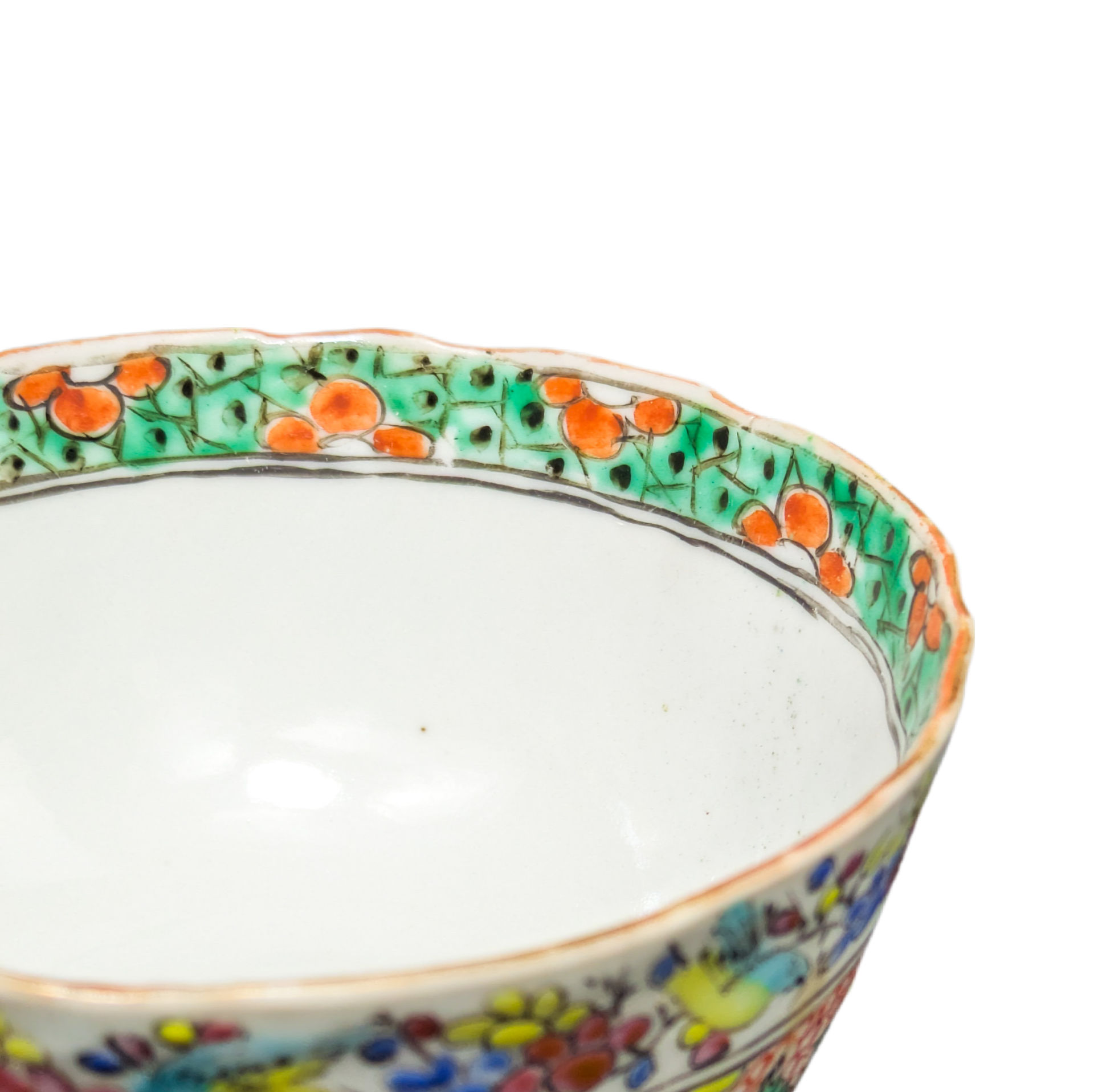 Taza con platillo, China, Dinastía Qing periodo Tongzhi (1861-1875)