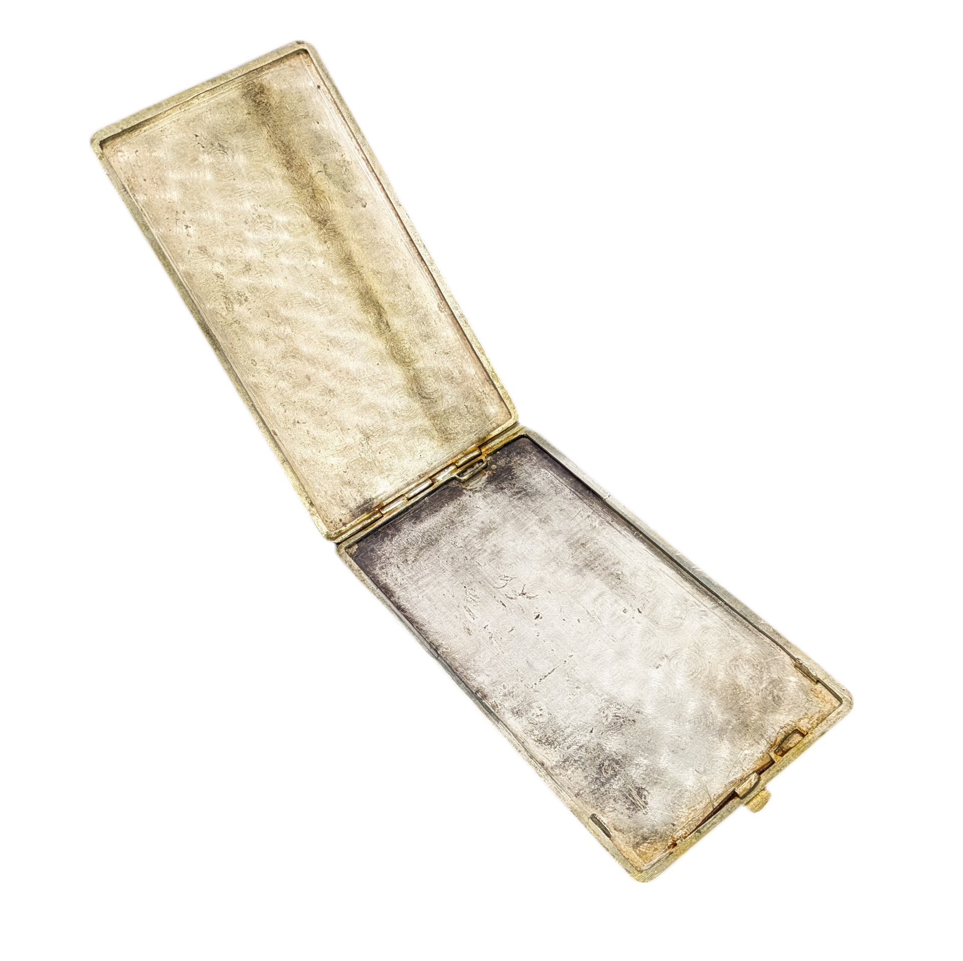 Pitillera de Plata 170g burilada, Iran, c.1943