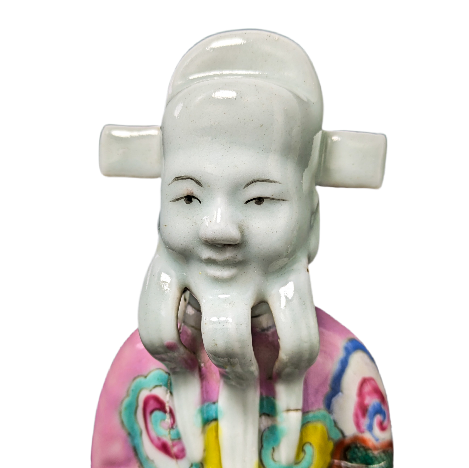 Pareja de Inmortales Compania de las Indias, China, Periodo Qianlong (1736-1795)