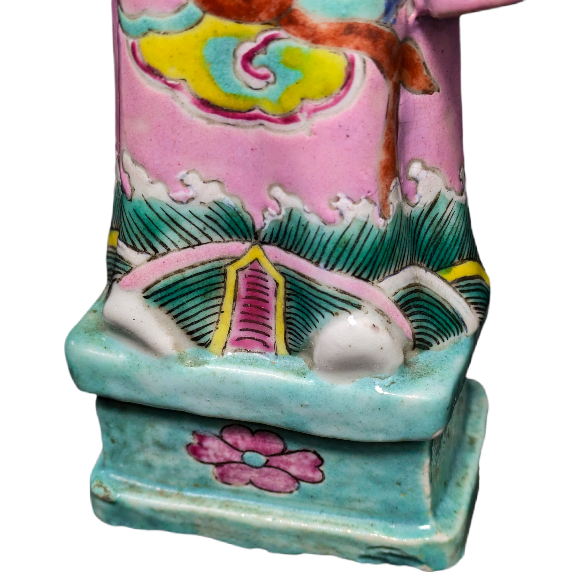 Pareja de Inmortales Compania de las Indias, China, Periodo Qianlong (1736-1795)