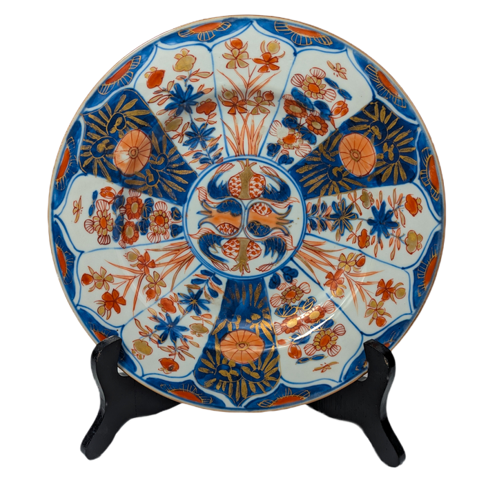 Plato Imari, China, Dinastía Qing, Periodo Kangxi (1662-1722)