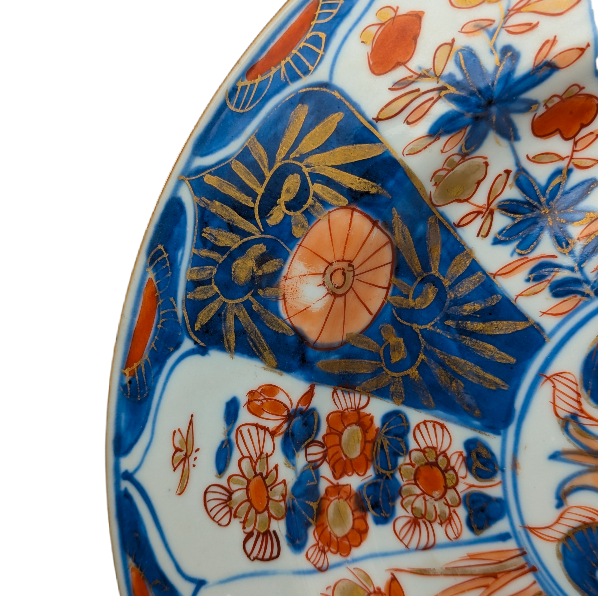 Plato Imari, China, Dinastía Qing, Periodo Kangxi (1662-1722)