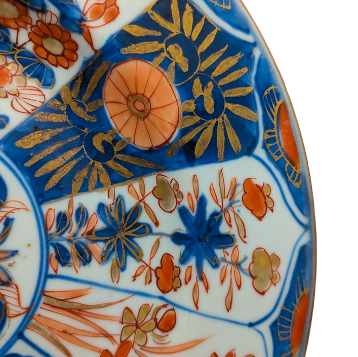 Plato Imari, China, Dinastía Qing, Periodo Kangxi (1662-1722)