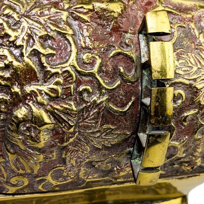 Vasija "Hu" de Diseño Hollywood Regency James Mont, Estados Unidos, c.1940