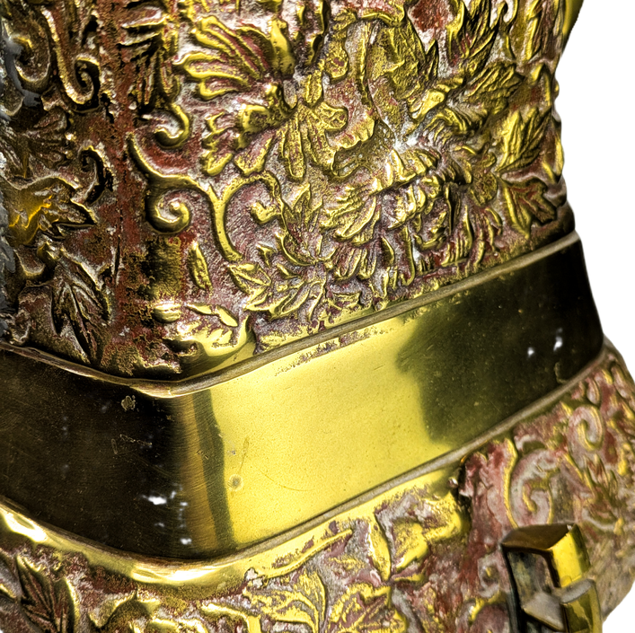 Vasija "Hu" de Diseño Hollywood Regency James Mont, Estados Unidos, c.1940