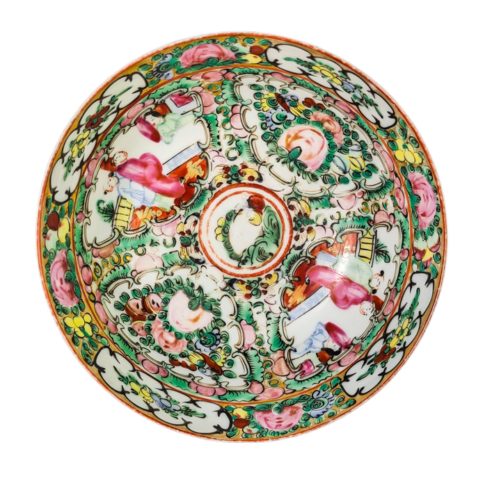 Cuenco Rose medallion Cantonés, China, primera República China (1911-1949)