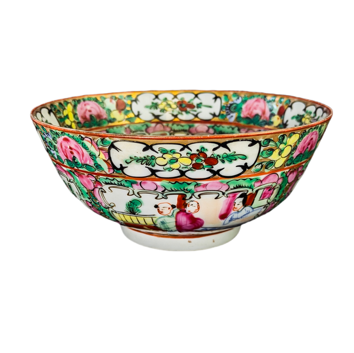 Cuenco Rose medallion Cantonés, China, primera República China (1911-1949)