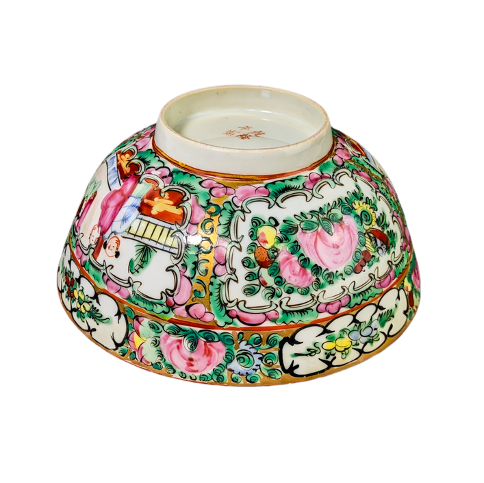 Cuenco Rose medallion Cantonés, China, primera República China (1911-1949)