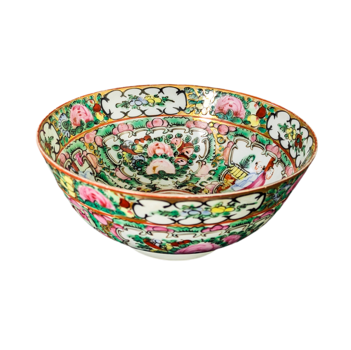 Cuenco Rose medallion Cantonés, China, primera República China (1911-1949)