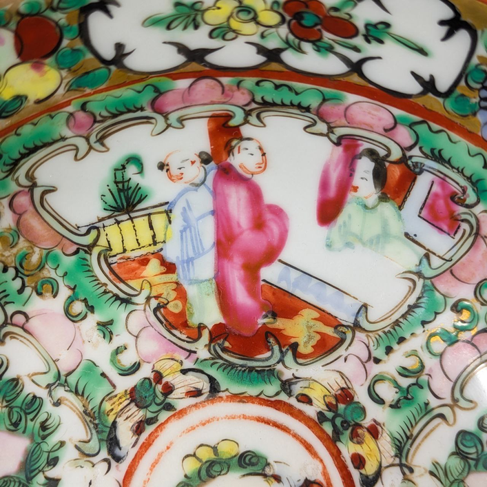 Cuenco Rose medallion Cantonés, China, primera República China (1911-1949)